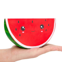 Load image into Gallery viewer, Avocado Squishy Fruit Package Peach Watermelon Banana Cake Squishies Slow Rising Scented Squeeze Toy Educational Toys For Baby