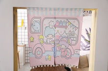 Load image into Gallery viewer, 1PC Lovely Japan Melody Twin Stars Wall Hanging Blanket Wall Carpet Home Decoration Multifunction Mat
