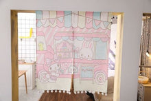 Load image into Gallery viewer, 1PC Lovely Japan Melody Twin Stars Wall Hanging Blanket Wall Carpet Home Decoration Multifunction Mat
