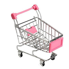 Load image into Gallery viewer, Creative Mini Children Handcart Simulation Small Supermarket Shopping Cart Utility Cart Pretend Play Toys Strollers Kids Gift
